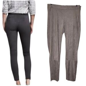 NWT Banana Republic Faux Suede Pants Size Zip Tan Size 10
